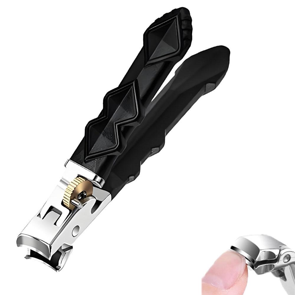 1x Nail Clippers with Safety Lock Large Wide Jaw Opening Toenail Cutter for Elderly Seniors