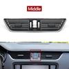 Přední panel palubní desky Kryt výdechu klimatizace Vlevo Vpravo Panel výdechu AC Pro Skoda Octavia 2015-2021 5E0819701 5E0820951