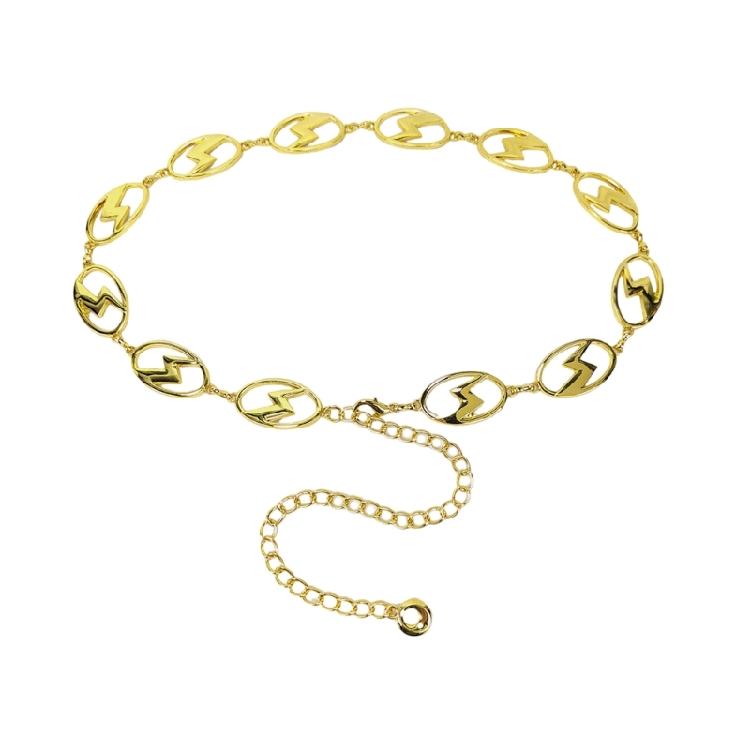 Popular Chain Belt Metallic Waist Chain Decorative Dress Chain Party Waist Decors Nightclub Waist Body Jewelry