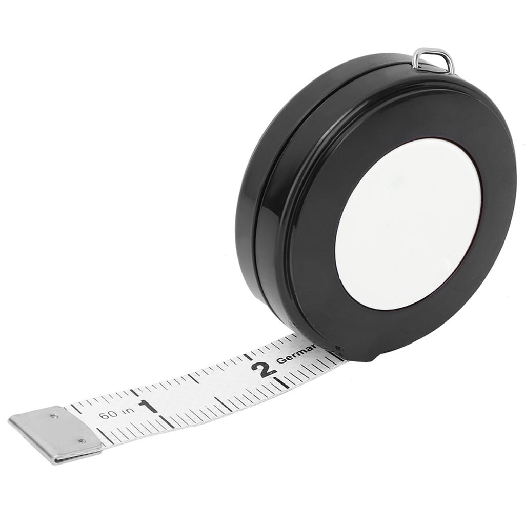Tape Measure 150cm Soft Retractable Tape Tailor Body Cloth Measuring Ruler (White)