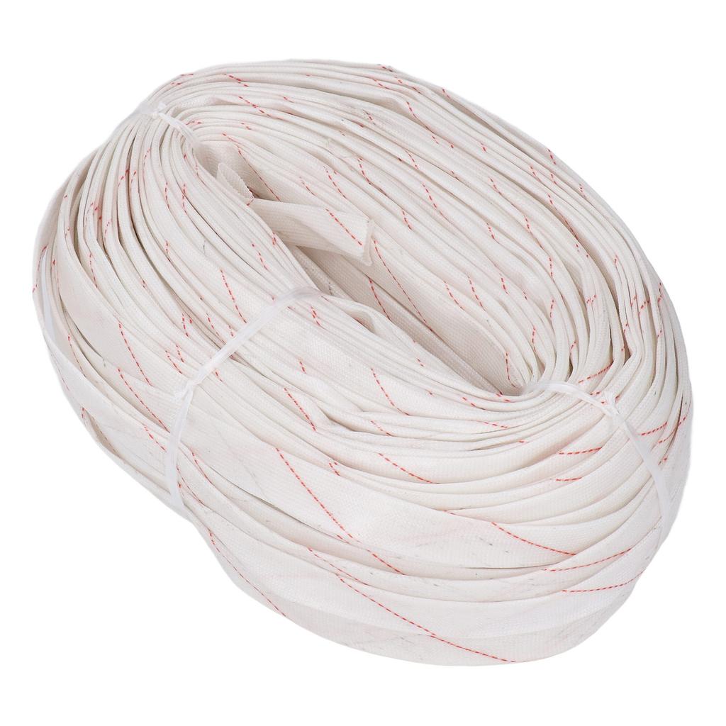 Fiberglass Sleeve PE Resin Coating Heat Shielded Insulation Braid Sleeving for Wire Hose 100m