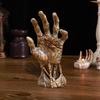 Sculpture de Main en Résine Sculpture de Main de Zombie Décoration d'Halloween Figurine de Démon en Résine Ornement de Bureau Statuette Décoration de Maison