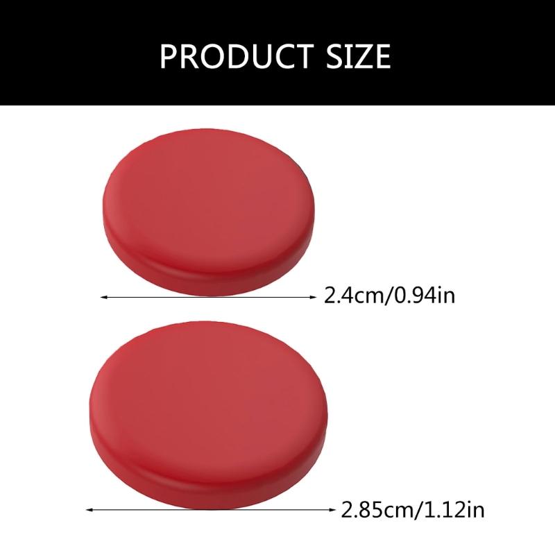 24/28.5mm Button Caps Replacement Smooth Caps for Arcade Joystick Gamepad Part Accessories Joystick Button Cover