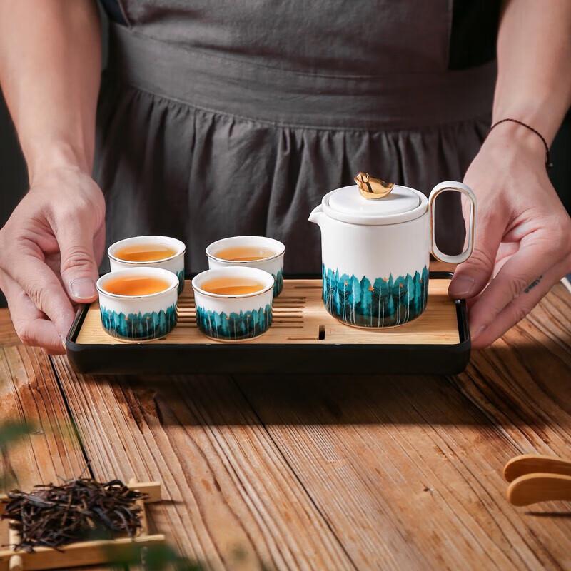 Weidu W-S16 Ceramic Little Bird Tea Set