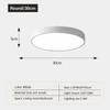 Modern LED Ceiling Light for Living Room Bedroom Room Study Balcony Corridor Lamp Round Square Indoor Decor Lighting Fixture