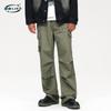 Men'S Wear | Autumn/Winter Retro Functional Multi Pocket Paratrooper Straight Leg Hanging Pants, Mid Waist Work Pants, Loose Casual Pants