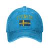 Baseball Cap Sweden Country Flag Spring yk Funny Trucker Hat  Unisex Unisex Design Outdoor Sport Hot Sale Baseball Caps