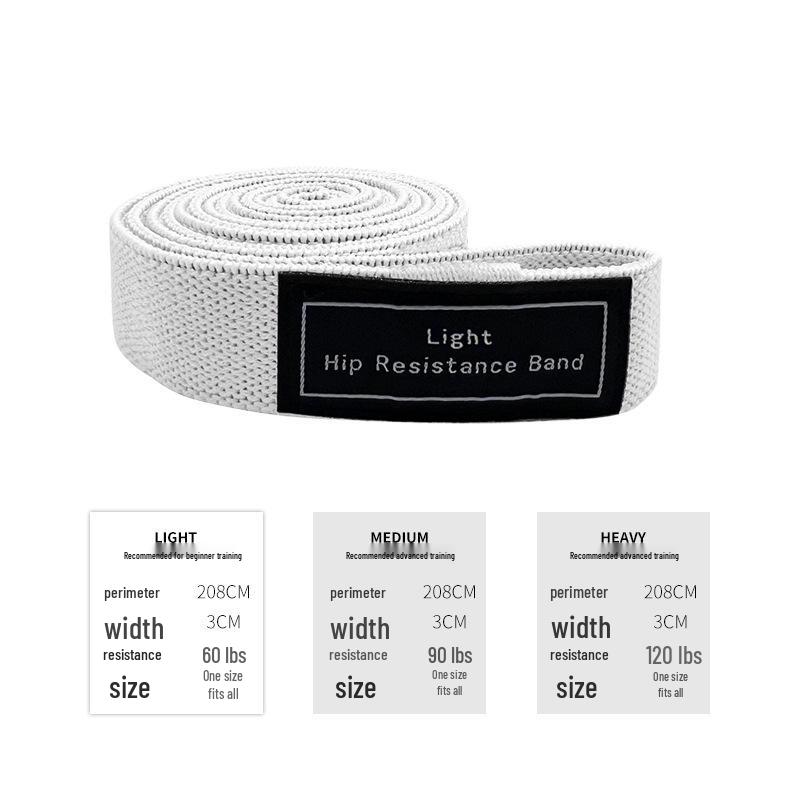 

Elastic Resistance Band Set for Yoga, Dance, Lat Pulldown, Glute Workouts, and Back Exercises.