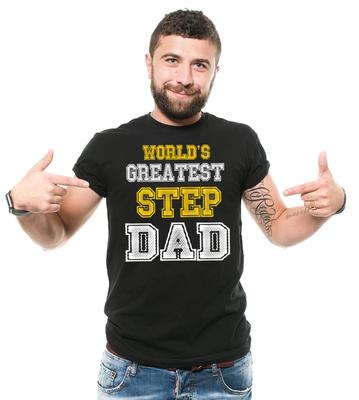 World's Greatest Step Dad Shirt Bonus Dad T Shirt Father's Day Gift Tee