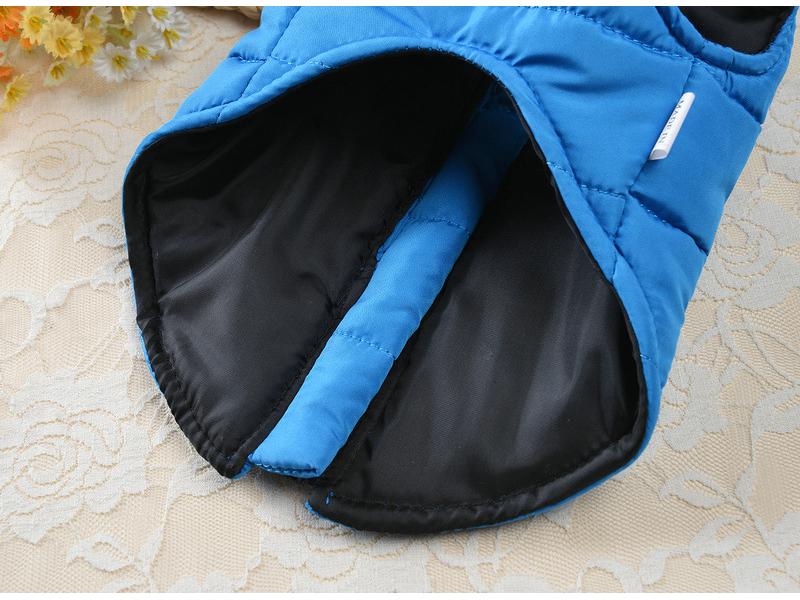 Autumn & Winter Warm Zipper Vest for Dogs - Fashionable & Stylish Pet Clothes