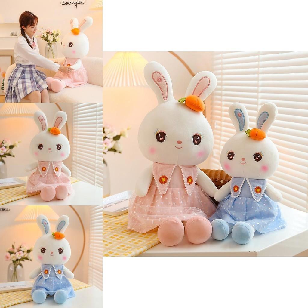 Cute Sweetheart Rabbit Plush Toy Stuffed Bunny Doll For Girls
