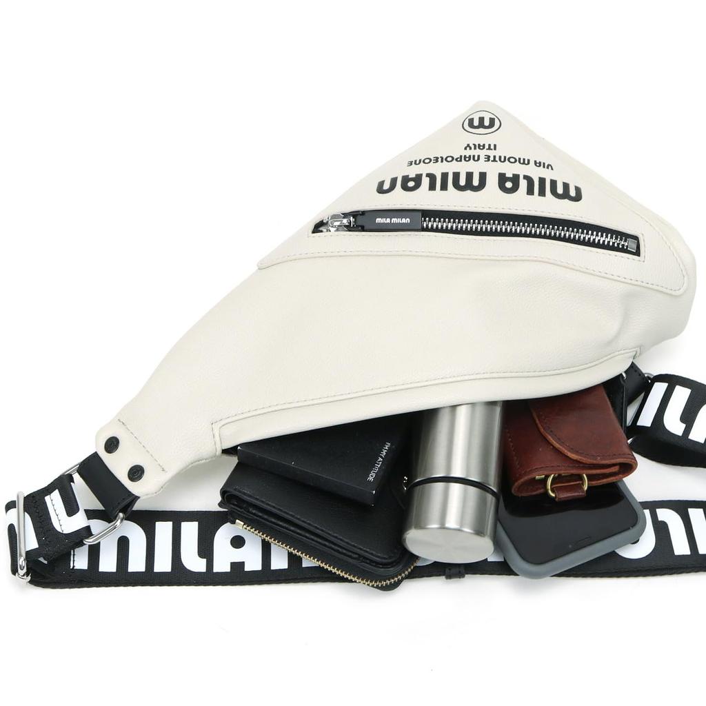 [Mira Milan] [Mira Milan] Mini One-Shoulder Bag No. 261911 [White] [Mira Milan] Primo White