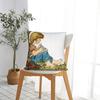 Art Sarah Kay Swing Girl Pillow Cover  Comfy Cushion Cover Funny Pillow Case For Office Car Home Decor