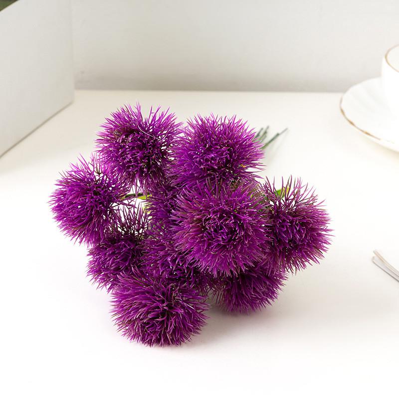 Potted Simulation Dandelion Flower Arrangement Home Decoration Flowers Fake