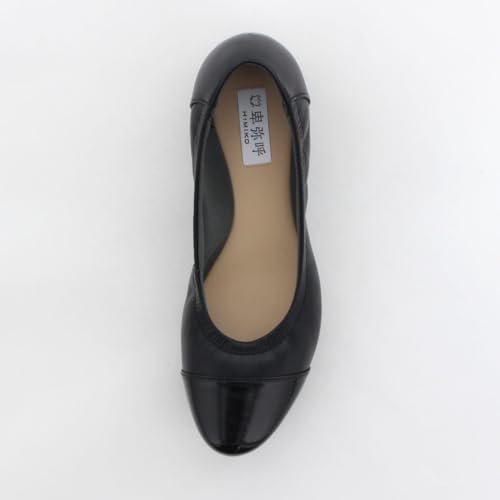 Himiko (Himiko) Web-exclusive design plain sneaker pumps / 643150 Black 245