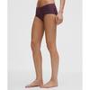 Lululemon Invisiwear Mid Rise Boyshort Underwear  3 Pack Faint Lavender Blush Quartz Black Plum