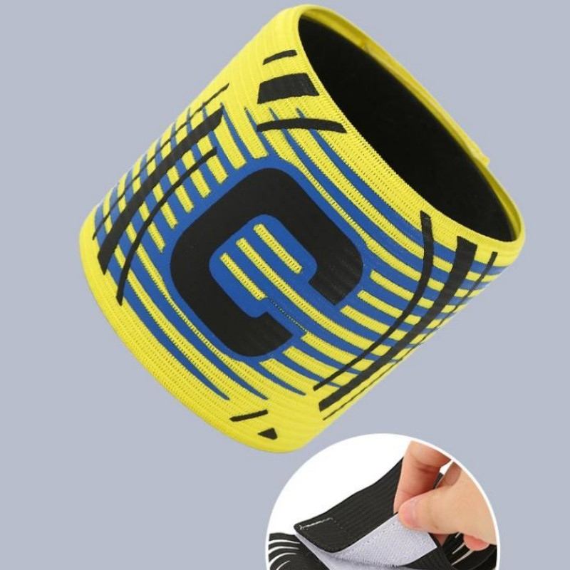 Soccer Captain Armband Elastic Velcro Football Arm Band for Kids Adults