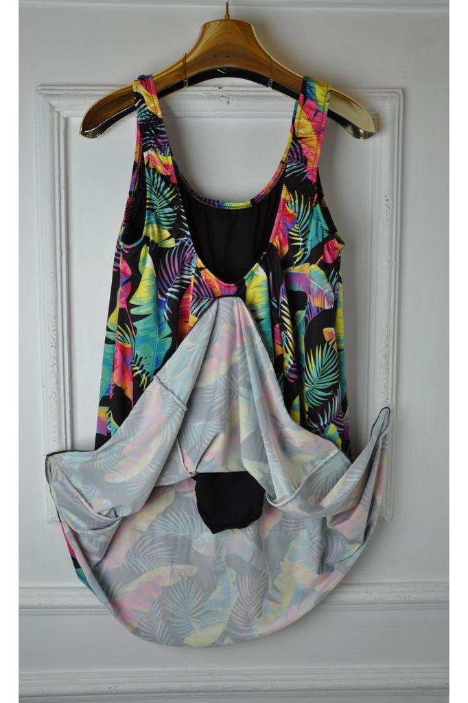 Women's Style Big Size Swimsuit Plus Size Dress Swimsuit