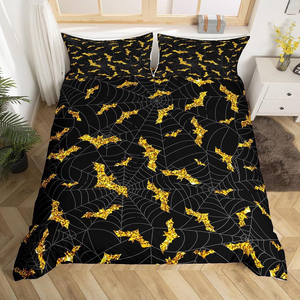 Halloween Duvet Cover Set Bedding Set 3-piece Bedding Set
