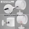 USB Rechargeable Magnetic Wall Light Wall Mounted Cabinet Spotlight LED  Wall Lamp  Bedside