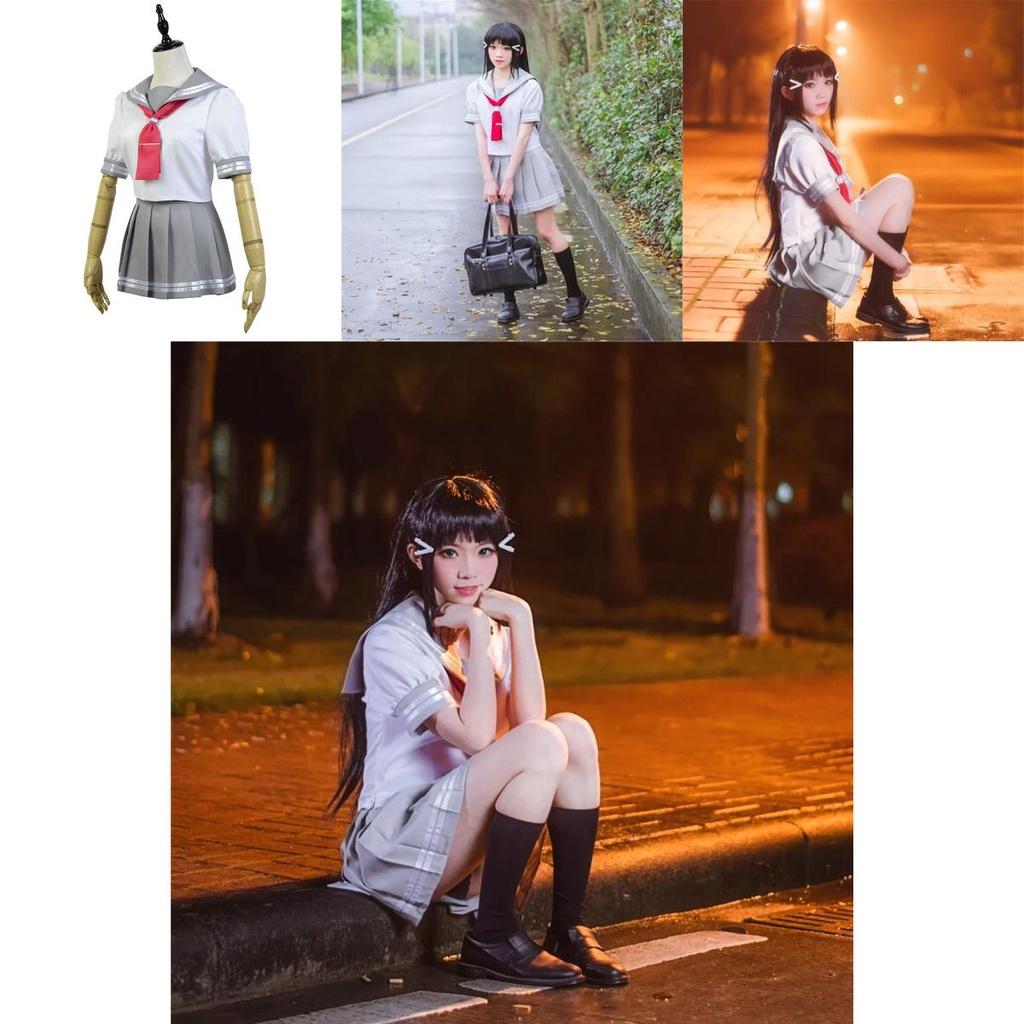Love Live Sunshine Aqours Takami Chika Uniform Sailor Suit Cosplay Costume Skirt For Anime Fans