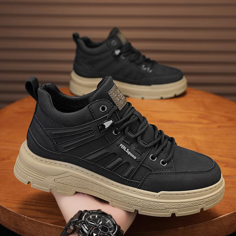 Fashion CYYTL Mens Boots Casual Winter Shoes Cowboy Combat Tactical Motorcycle Chelsea Ankle Work Leather Outdoor Hiking Designer Luxury