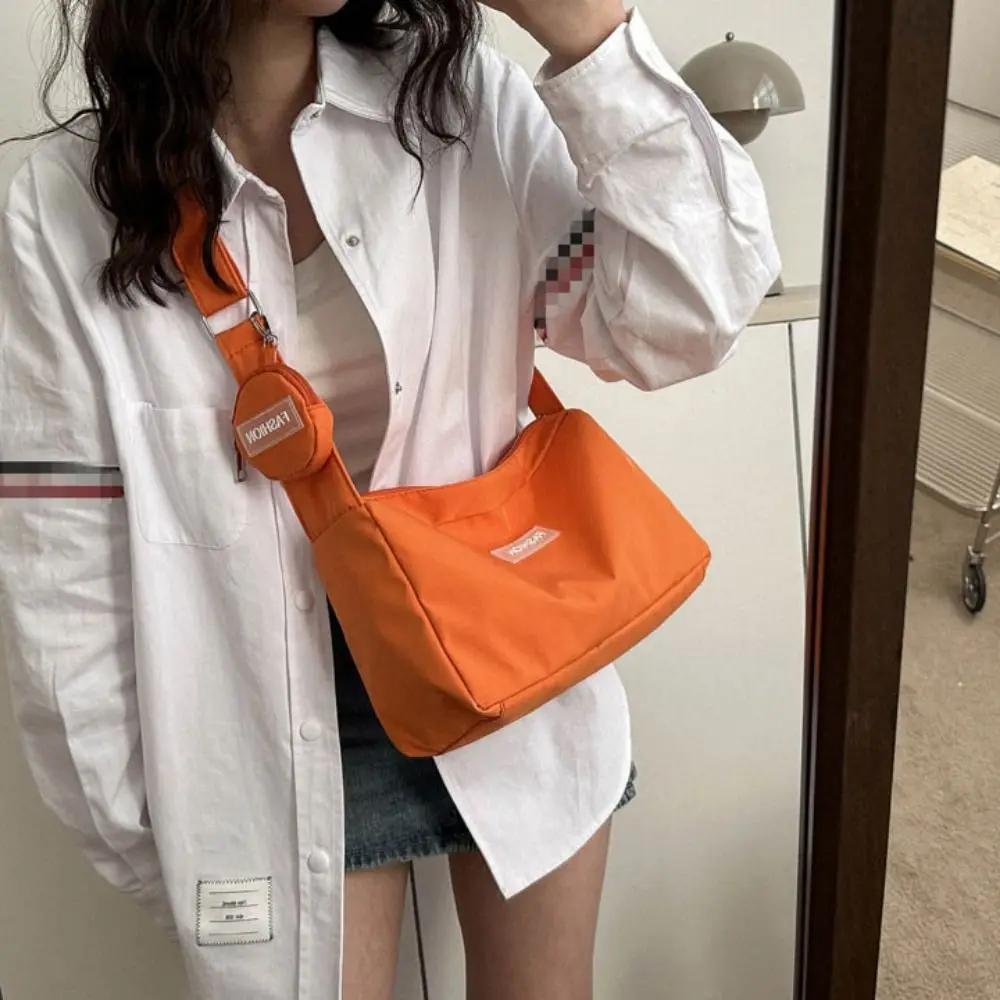 Autumn/Winter Crossbody Bag Fashion Casual Shoulder Bag Ultralight Oxford Bag Versatile Underarm Bags