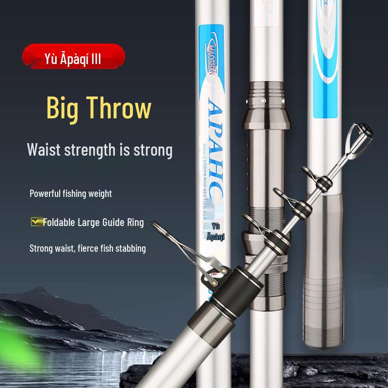 Ultra-Light Spot Sea Fishing Long Cast Carbon Rod Set