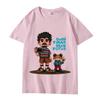 Bad Bunny Dtmf Cartoon T-Shirt  neu Herren Damen Oversized 100% Baumwolle Kurzarm Sommerdruck Unisex Übergröße Oberteile