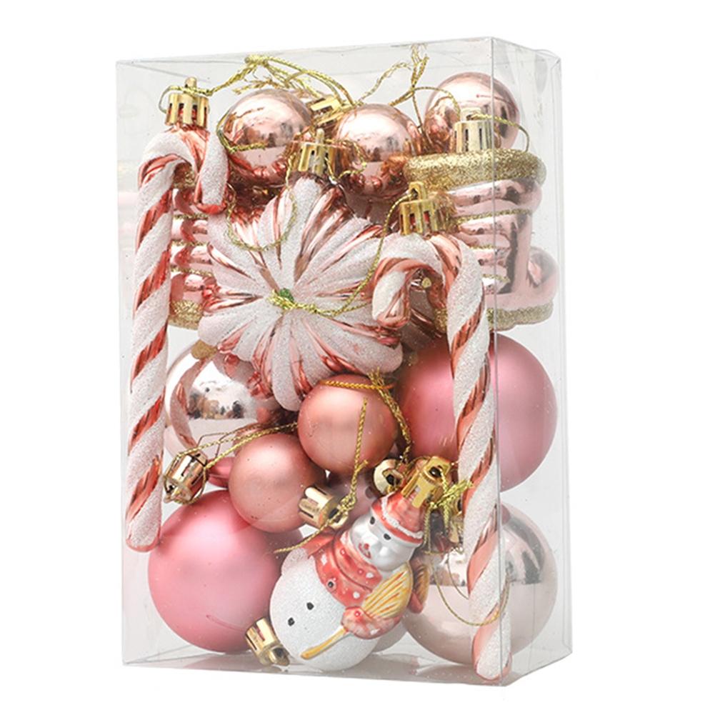 Lot de 20/29 boules de Noël au look exquis et matériau de haute qualité