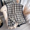 Travel imitation cashmere scarf women's winter high-end double-sided dual-purpose large shawl versatile thickened warm scarf tide