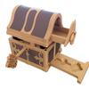 3D-gedruckte große, nicht zu öffnende Mechanismus-Schatztruhe Mystery Box für Weihnachtsgeschenkbox Schreibtischdekoration