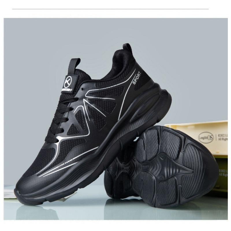 Sports Shoes, Shock-absorbing Jogging, Professional Thick Soled Casual Jumping Shoes, Breathable, Rebound and Wear-resistant Shoes