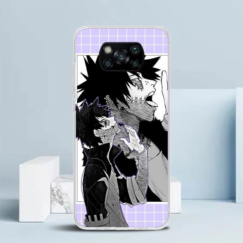 My Hero Dabi Bnha Phone Case For Xiaomi Poco F7 Ultra X5 X6 X7 Pro M7 Redmi 15C 15 13C 13 12C 12 10C 10 10A 9 9C 9A 9T Cover Poc