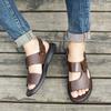 New Men's Anti-slip Breathable Sandals In Summer Wear Sandals To Drive Middle-aged and Elderly Dad Shoes