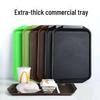 Rectangular Melamine Fast Food Serving Tray