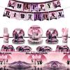 Blackpink Themed Birthday Party Decorations Cute And Stylish Party Supplies