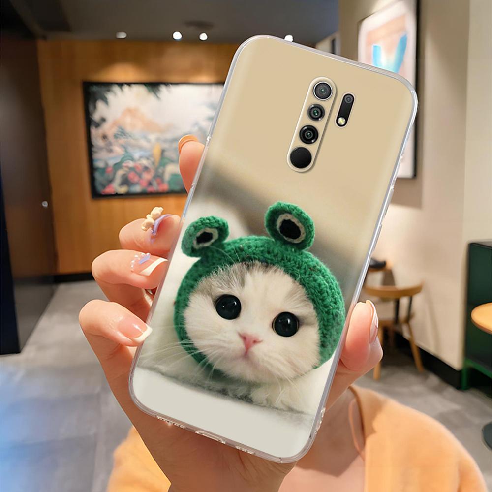 Phone Case For Xiaomi Redmi 9 Cute Panda Phone Cover For Redmi 9 Prime Redmi9 Cases Funda Soft Silicone Protective Back Cover