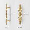 Brass French Drawer Vintage European Kitchen Cabinet Handles and Pulls Pure Copper Bedroom WardrobeFurniture Handle Hardware