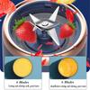 Double Cup Multifunction USB Fruit Mixers Juicers Portable Electric Juicer Blender Fruit Juicer Cup Food Milkshake Juice Maker