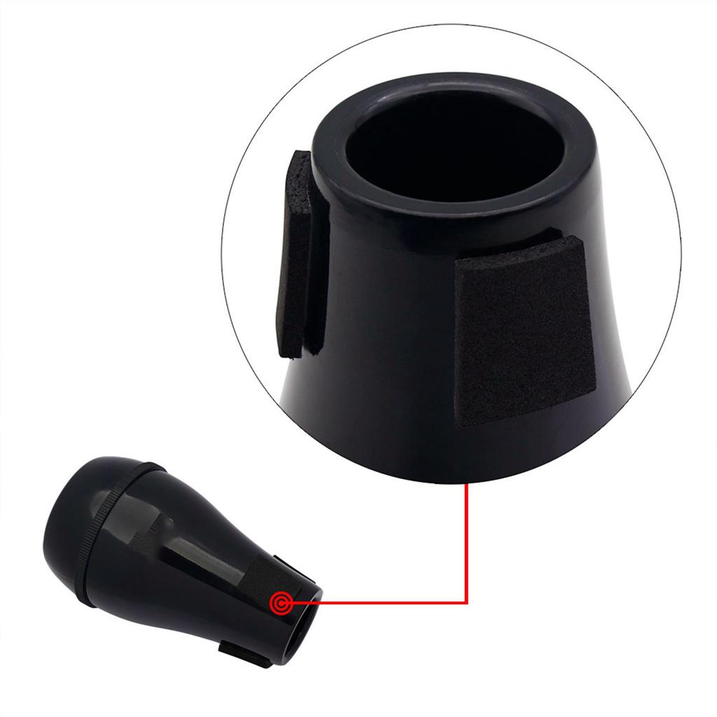 High Quality Light Weight Practice Trombone Straight Mute Silencer Sourdine ABS Material for Alto Tenor Trombones