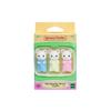 [Toytron] Sylvanian Families Marshmallow Mouse Family & Triplets Set