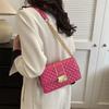 Petit Sac Carré Tendance et Fashionable avec Design Matelassé Élégant pour Femmes