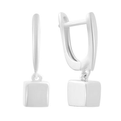 Silver Earrings Without Stones (2209300)