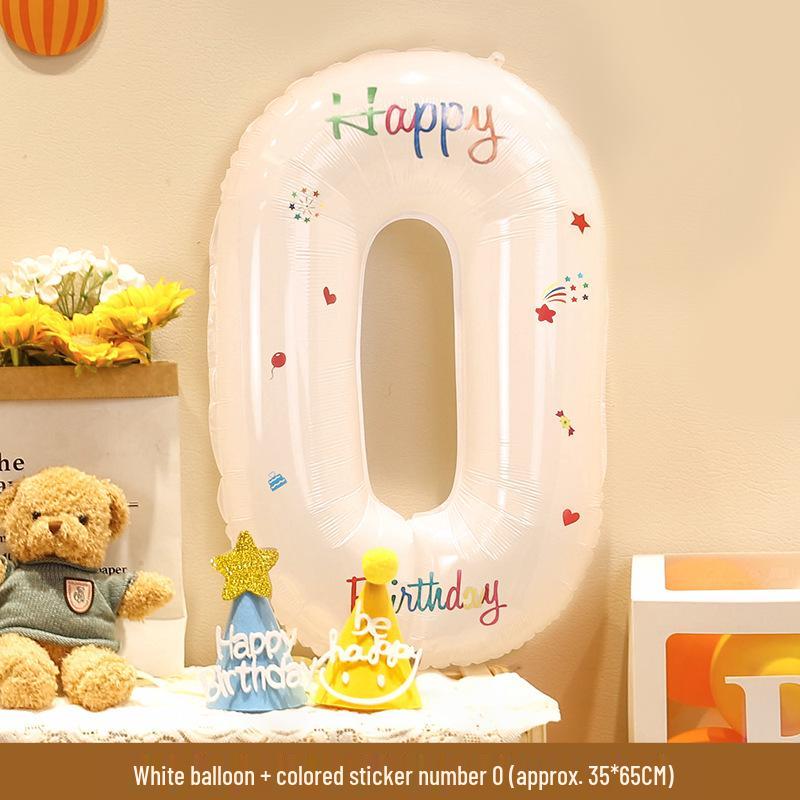 Happy Birthday Party Balloon Decorations for Kids