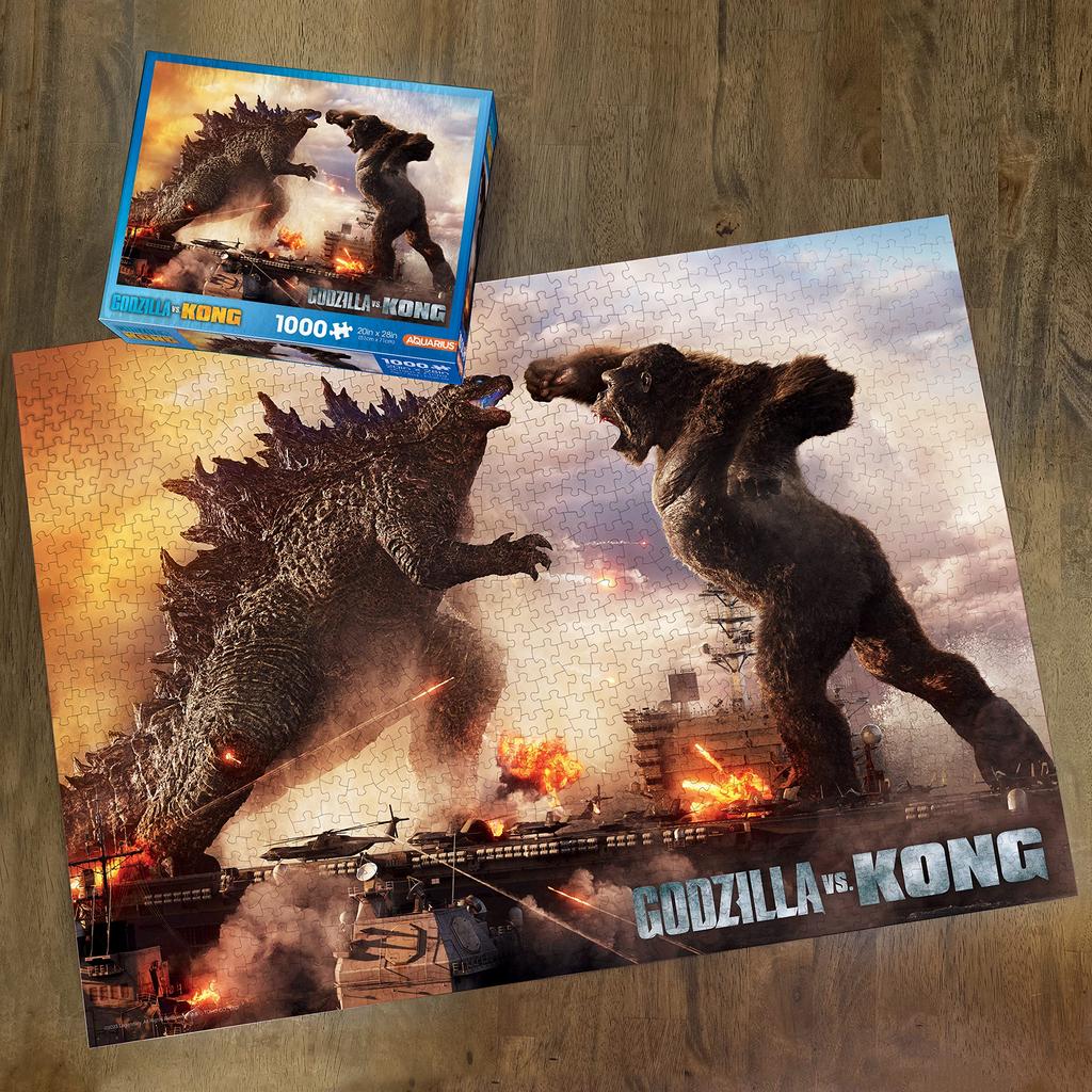 Godzilla vs Kong 1000 Teile Puzzle [Gebraucht]