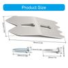 4Pieces Carpentry Clamp Set Durable Metal Construction Ensures Stability and Precision for All Skill Levels in Woodwork