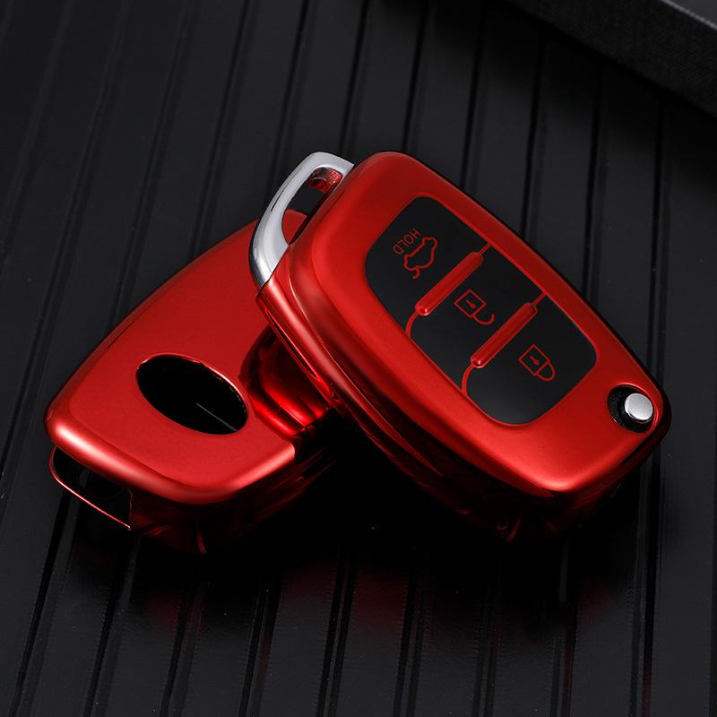 

Чехол для ключа Hyundai для IX25, IX35, Elantra, Reina, Verna, Mistra - Унисекс Защитный чехол для автомобиля с пряжкой