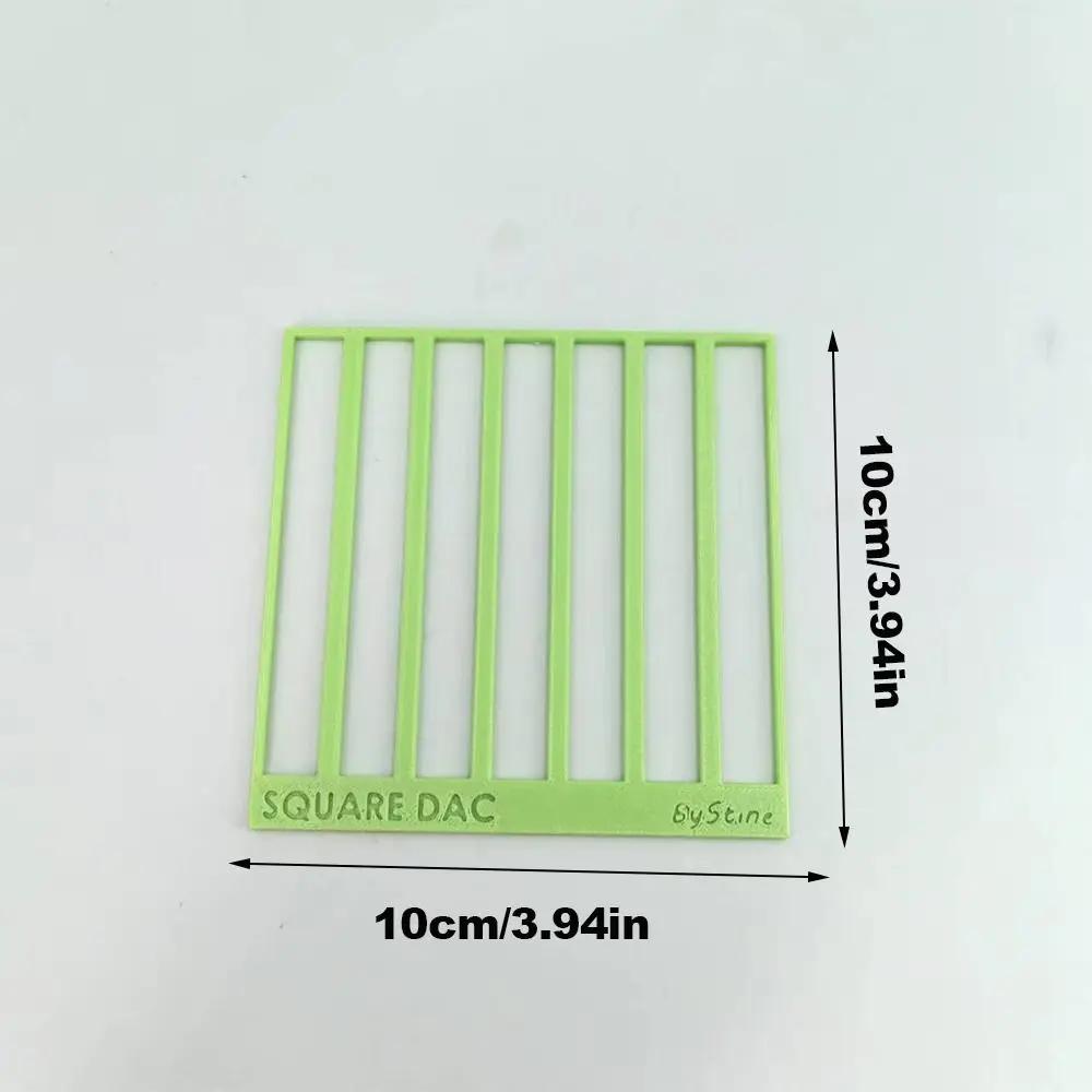 High Precision Diamond Art Ruler Lightweight Handmade Craft Special Tool Ruler for Diamond Art Anti-Slip