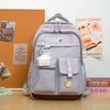 High value college style fresh and sweet backpack junior high school students lightweight large capacity backpack